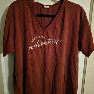 Sseko say yes to adventure tee